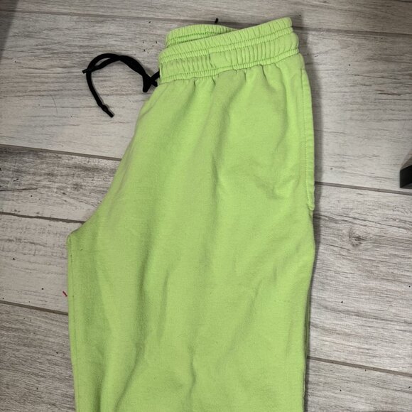 Star Wars "The Child" Baby‎ Yoda Green Fleece Jogger Pants M - Picture 3 of 7